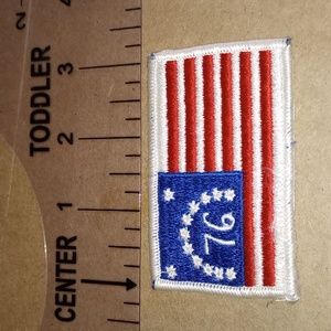 Vintage 76" USA patch not iron on